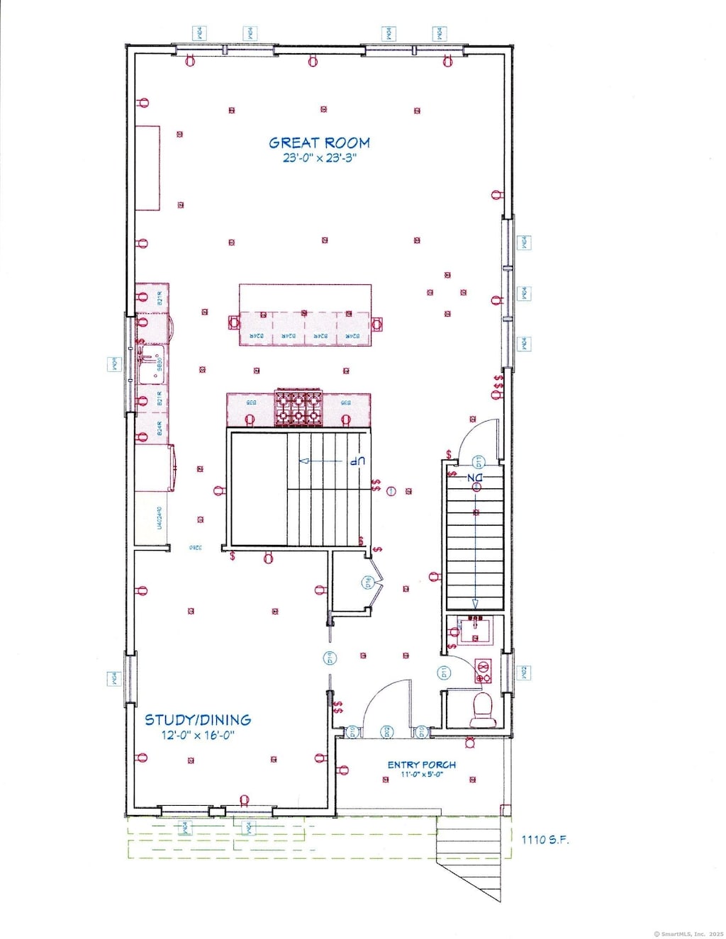 96 Clinton St, Fairfield, CT 06824 - room layout