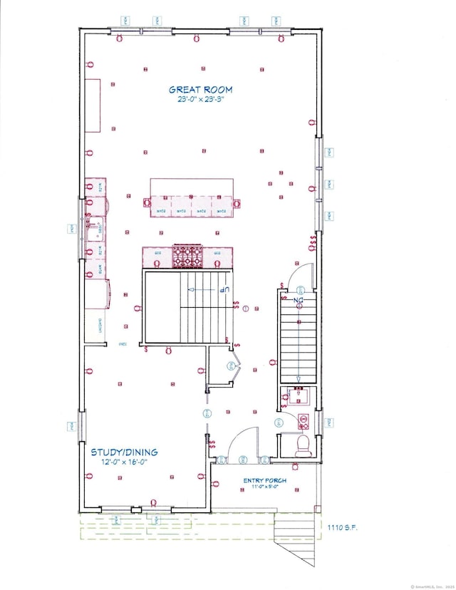 96 Clinton St, Fairfield, CT 06824 - room layout