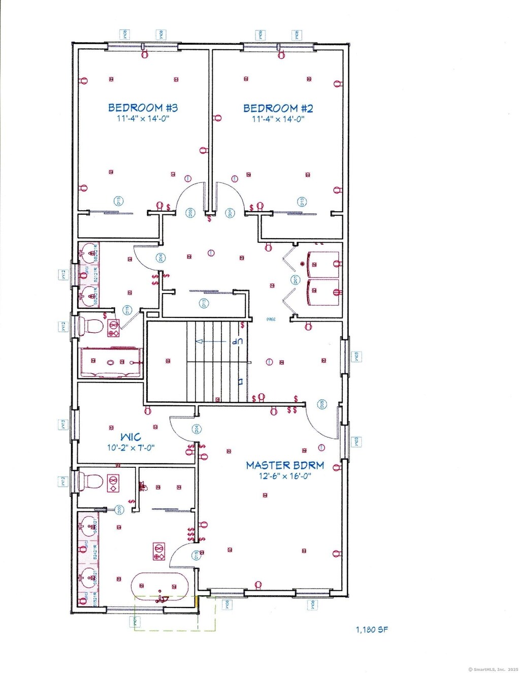 96 Clinton St, Fairfield, CT 06824 - home floor plan