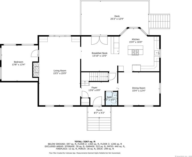 94 Glen Dr, New Canaan, CT 06840 - floor plan / room layout