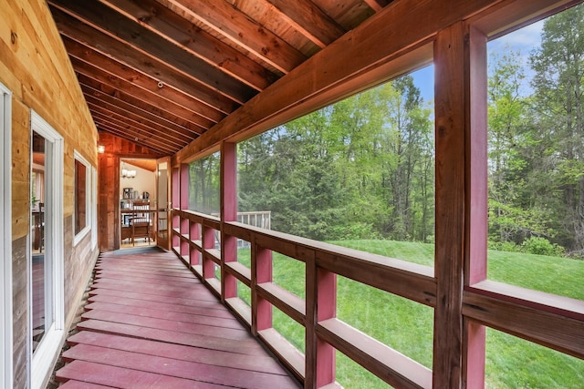 6 Knorr Rd, Oxford, CT 06478 - view of wooden terrace