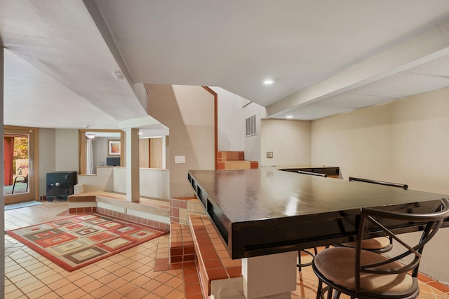 6 Knorr Rd, Oxford, CT 06478 - tiled dining room with recessed lighting