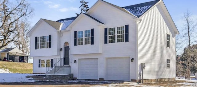 59 Chapin Ave, Rocky Hill, CT 06067 - view of front facade with a garage