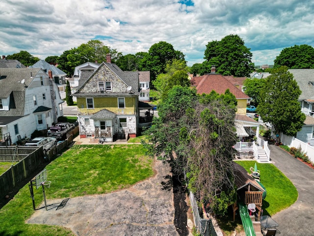 26 Perry St, New London, CT 06320 - aerial view of residential area