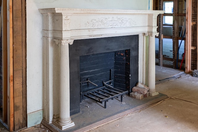 134 Roxbury Rd, Washington, CT 06793 - detailed view of a fireplace