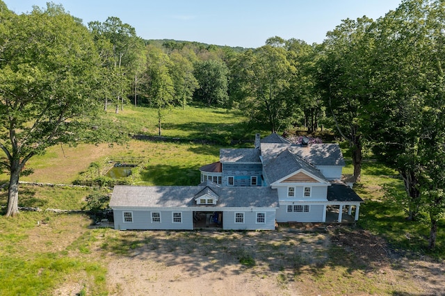 134 Roxbury Rd, Washington, CT 06793 - view of subject property featuring a heavily wooded area
