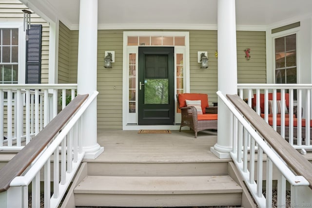 18 Beaver Dam Rd, Newtown, CT 06470 - property entrance featuring covered porch