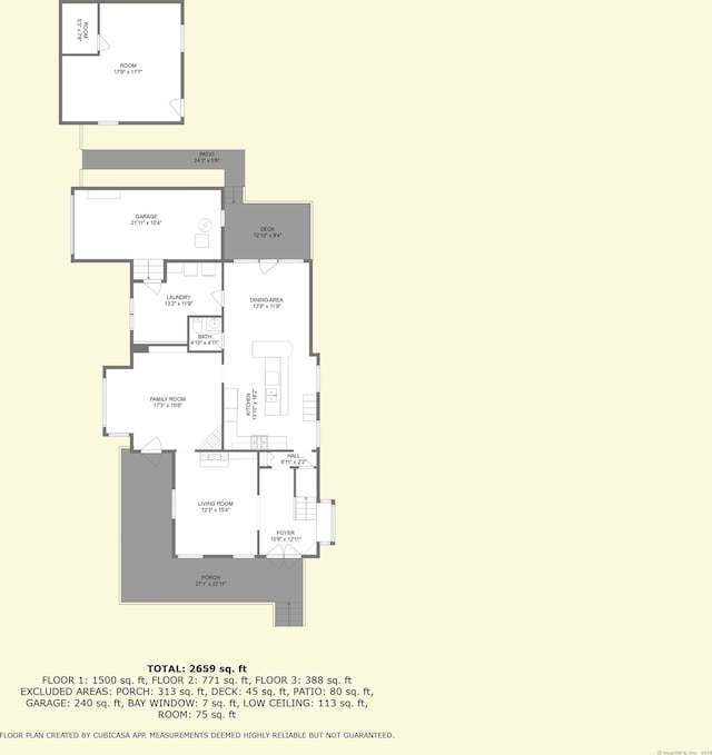 178 Shore Ave, Groton, CT 06340 - view of room layout