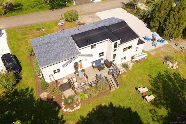 5 Quarry Rd, Stonington, CT 06355 - view from above of property