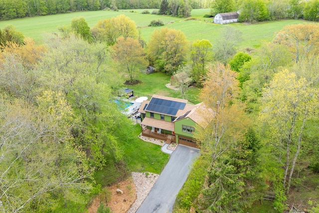 view of subject property