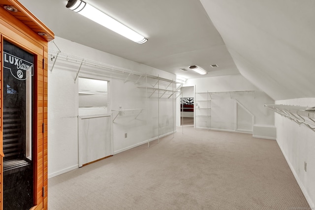 233 N Society Rd, Canterbury, CT 06331 - spacious closet with carpet flooring and lofted ceiling