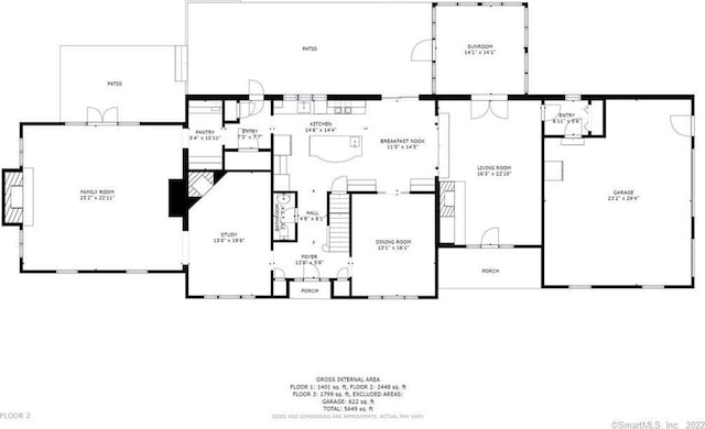 16 Cider Mill Rd, Burlington, CT 06013 - view of property floor plan
