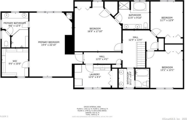 16 Cider Mill Rd, Burlington, CT 06013 - view of property floor plan