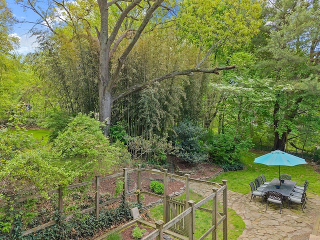 5 Willow Ln, East Lyme, CT 06333 - view of grassy yard featuring a patio and a garden