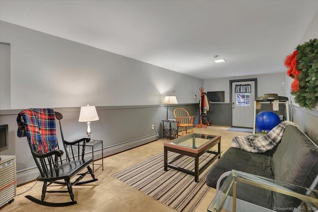20 Thayer Road Ext, Haddam, CT 06441 - living room featuring a baseboard radiator