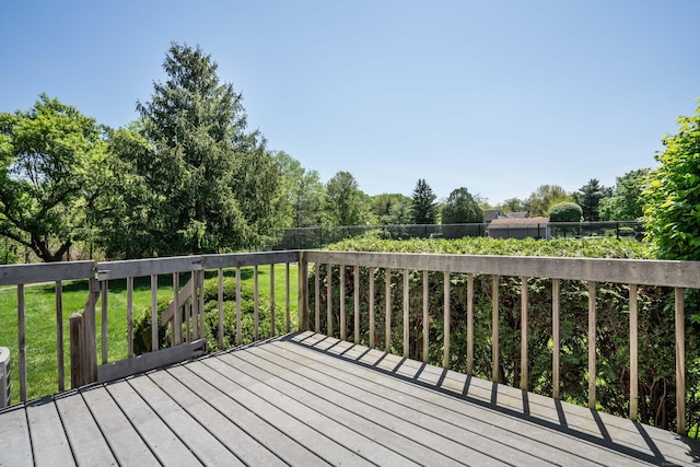592 Mountain Rd Unit A, West Hartford, CT 06117 - wooden terrace with a yard