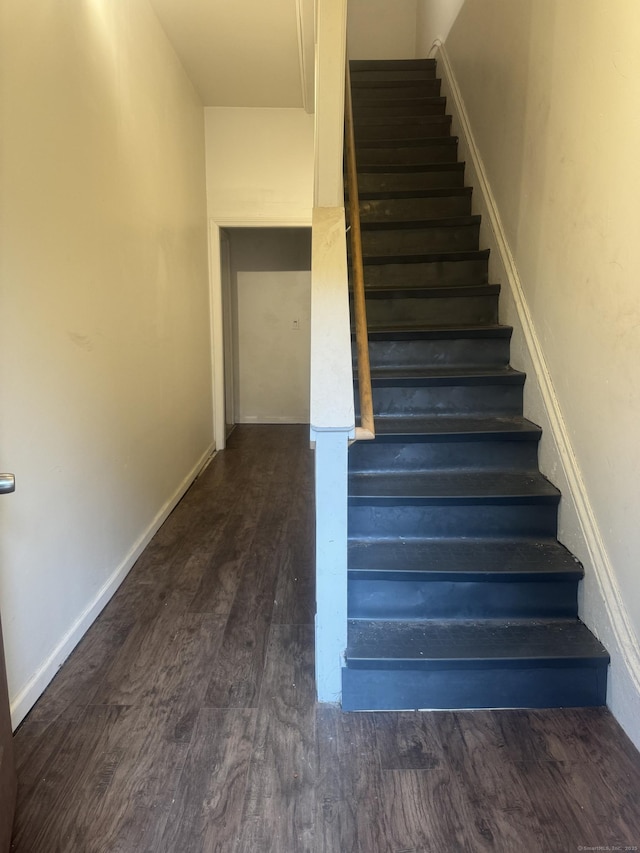 15 Townley St, Hartford, CT 06105 - stairs featuring wood finished floors