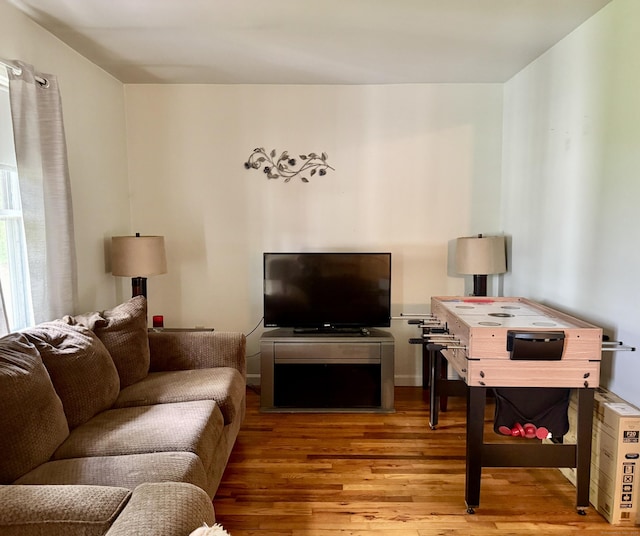 492 Providence New London Tpke, North Stonington, CT 06359 - living area featuring wood finished floors