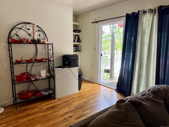492 Providence New London Tpke, North Stonington, CT 06359 - office area featuring wood finished floors