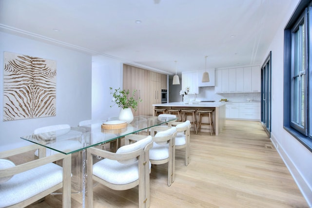 158 Compo Rd N, Westport, CT 06880 - dining space featuring light wood-style floors