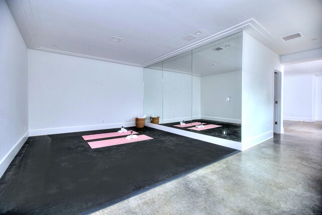 158 Compo Rd N, Westport, CT 06880 - exercise room with baseboards