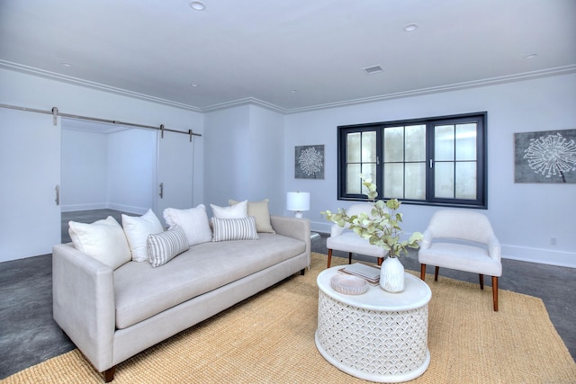 158 Compo Rd N, Westport, CT 06880 - living room featuring ornamental molding, baseboards, and carpet floors