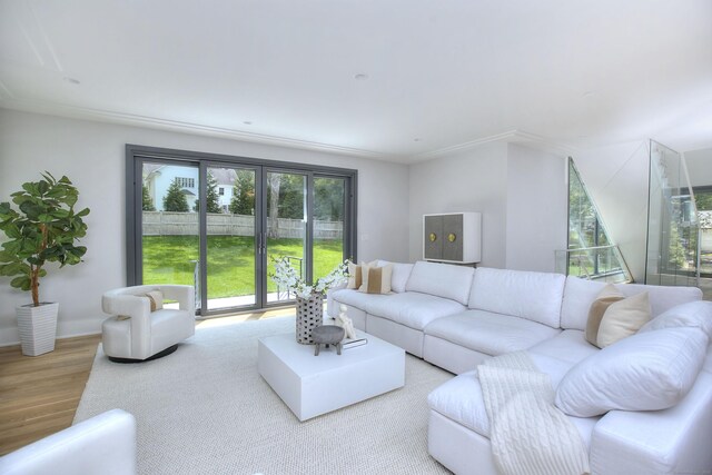 158 Compo Rd N, Westport, CT 06880 - living area with wood finished floors