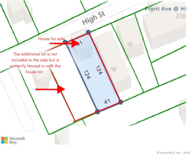 24 High St, West Haven, CT 06516 - map of parcels