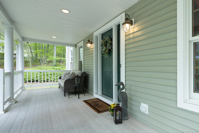 67 Blue Heron Dr, East Hampton, CT 06424 - deck with a porch