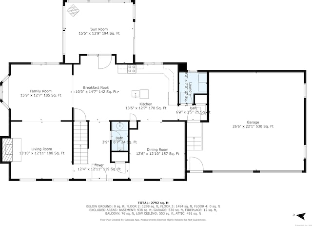 67 Blue Heron Dr, East Hampton, CT 06424 - floor plan / room layout