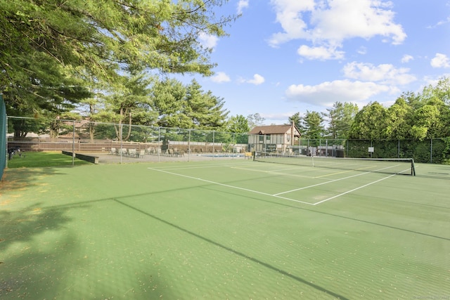 442 Swanson Cres Unit 442, Milford, CT 06461 - view of tennis court featuring fence