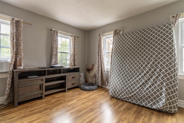 61 Williams St, Norwich, CT 06360 - miscellaneous room featuring wood finished floors and cooling unit