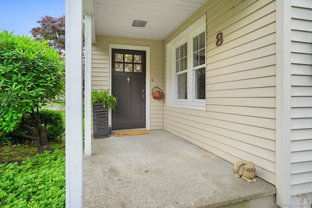 8 Bailey St, Trumbull, CT 06611 - property entrance featuring a porch