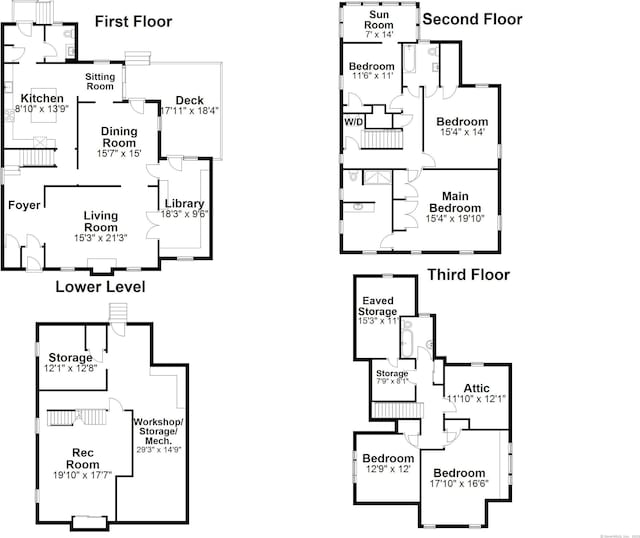 26 Ridgewood Rd, West Hartford, CT 06107 - property floor plan