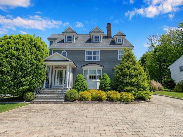 226 Alberta St, Fairfield, CT 06825 - shingle-style home featuring a chimney