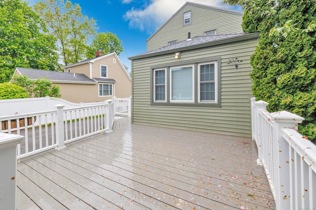 8 Thomas St, Trumbull, CT 06611 - view of wooden terrace