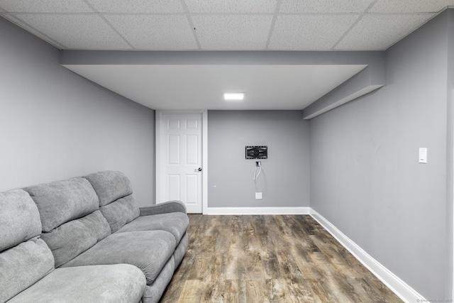 105 Reussner Rd, Southington, CT 06489 - living area with wood finished floors and baseboards