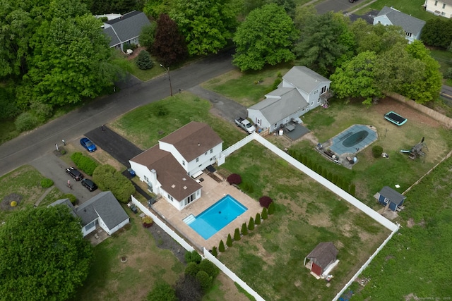 105 Reussner Rd, Southington, CT 06489 - view of property location featuring a pool area and property boundaries highlighted