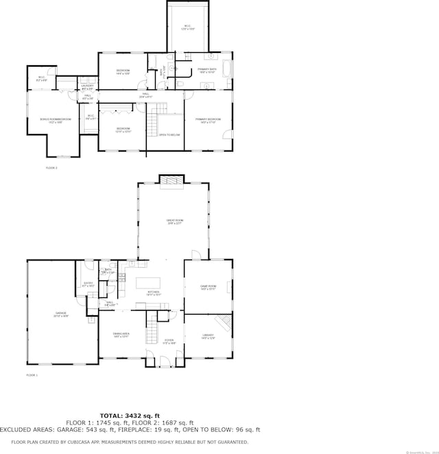 53 Transylvania Rd, Roxbury, CT 06783 - home floor plan