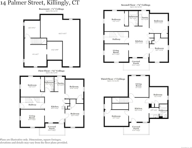 14 Palmer St, Killingly, CT 06239 - room layout