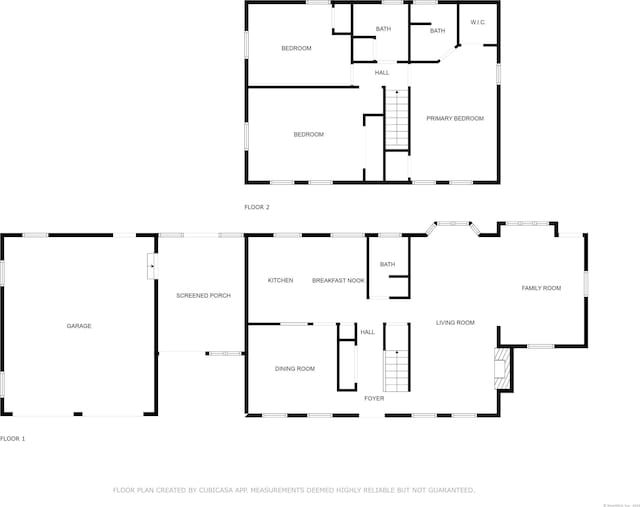 47 Hillside Ave, Farmington, CT 06085 - floor plan / room layout