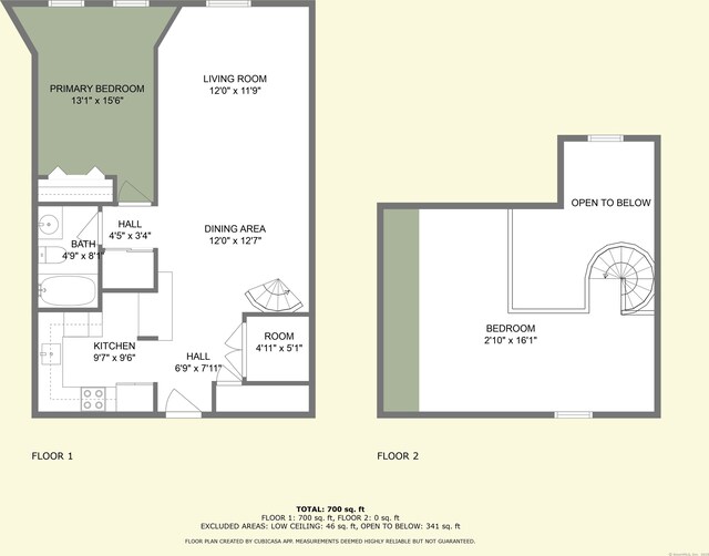 4 Coggswell St Unit 2, Stonington, CT 06379 - floor plan / room layout