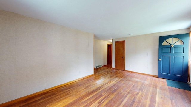 14 Winding Ln, Enfield, CT 06082 - empty room with hardwood / wood-style flooring and baseboards