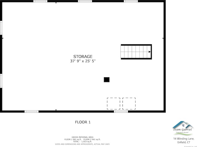 14 Winding Ln, Enfield, CT 06082 - room layout