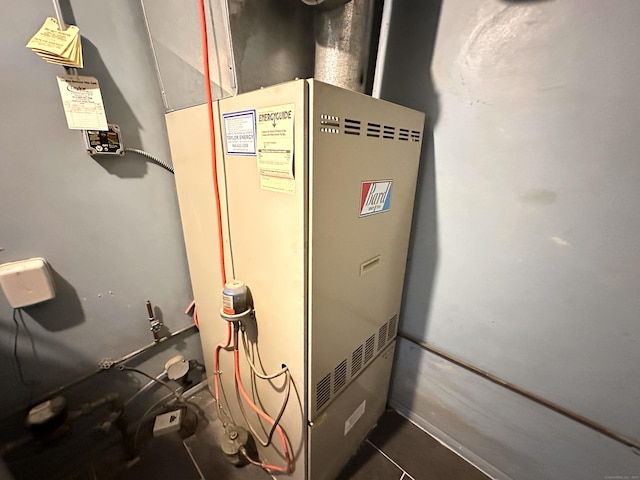 view of utility room