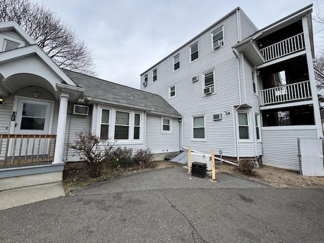 485 Laurel Ave, Bridgeport, CT 06605 - exterior space featuring a shingled roof