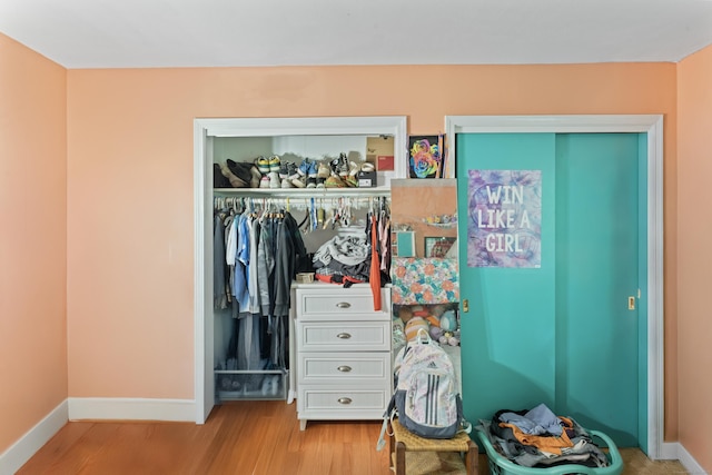 view of closet