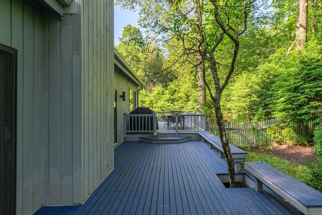 22 Kristy Dr, Bethel, CT 06801 - wooden terrace featuring a grill