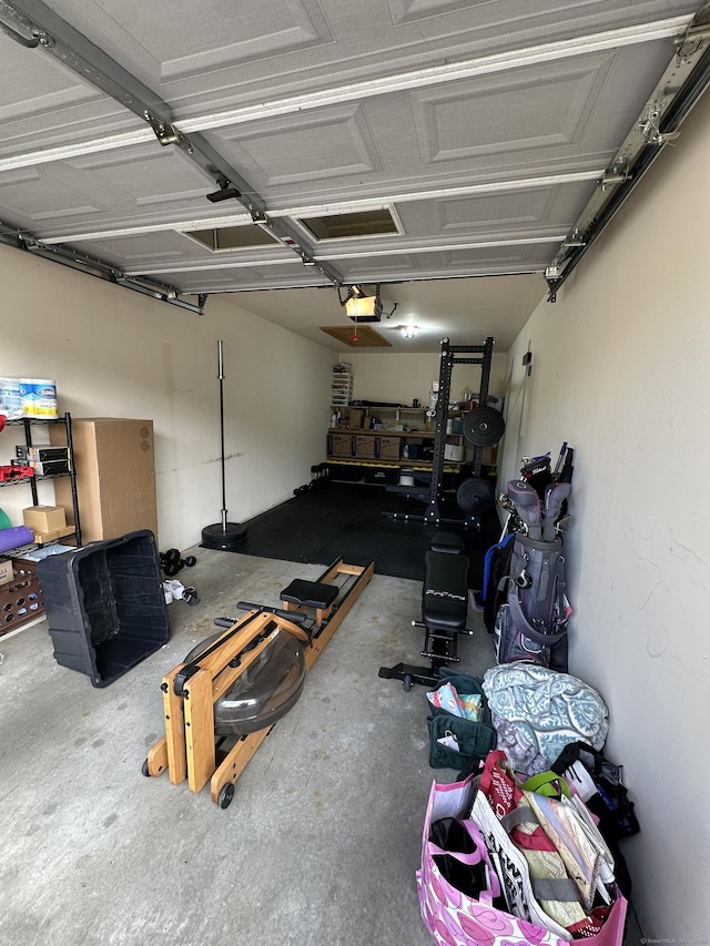 95 S Ridge Ln Unit D201, Berlin, CT 06037 - garage with a garage door opener