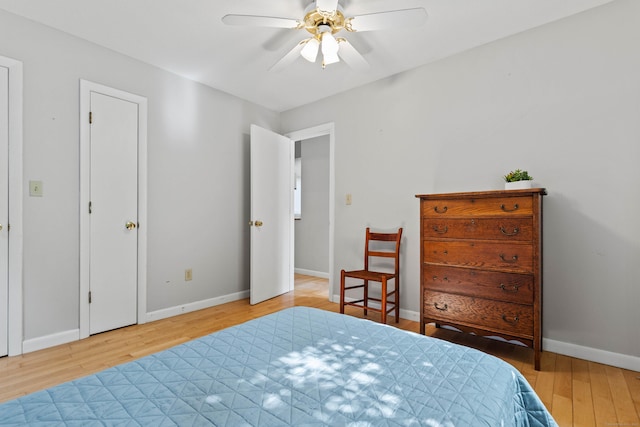 18 Charles St, Groton, CT 06355 - bedroom featuring wood finished floors, baseboards, and ceiling fan